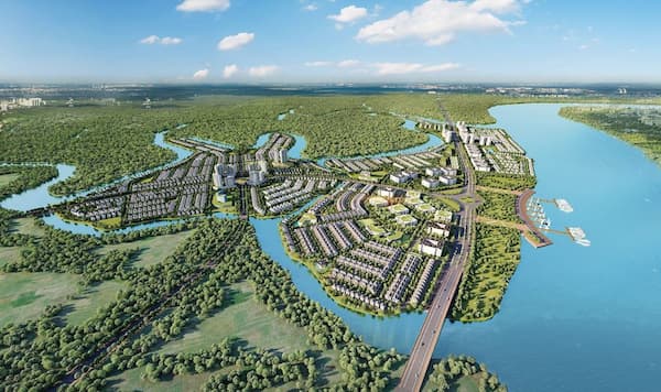 Aqua City Novaland ấn tượng vòng xanh sinh thái đa tầng 